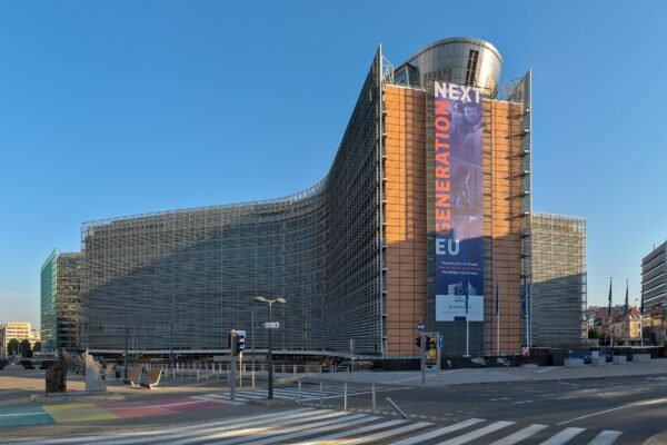 Le bâtiment Berlaymont, siège de la Commission européenne à Bruxelles
